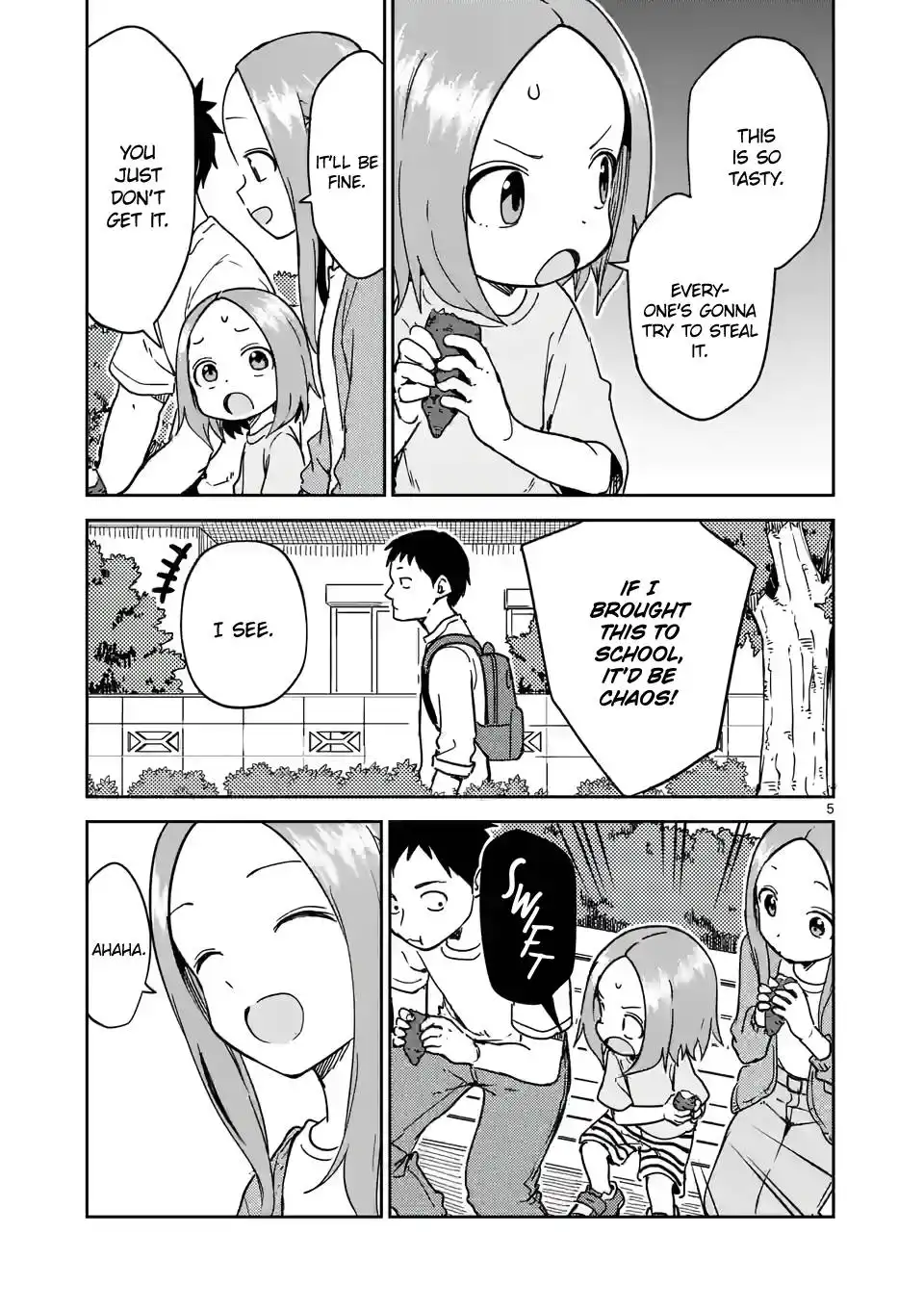 Karakai Jouzu no (Moto) Takagi-san Chapter 247 5